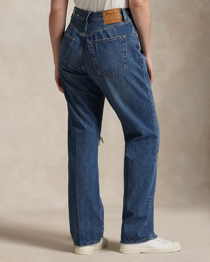 Ralph Lauren High-Rise Relaxed Straight Jean
