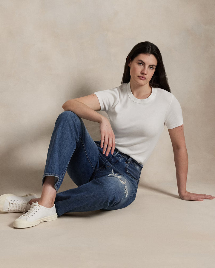 Ralph Lauren High-Rise Relaxed Straight Jean