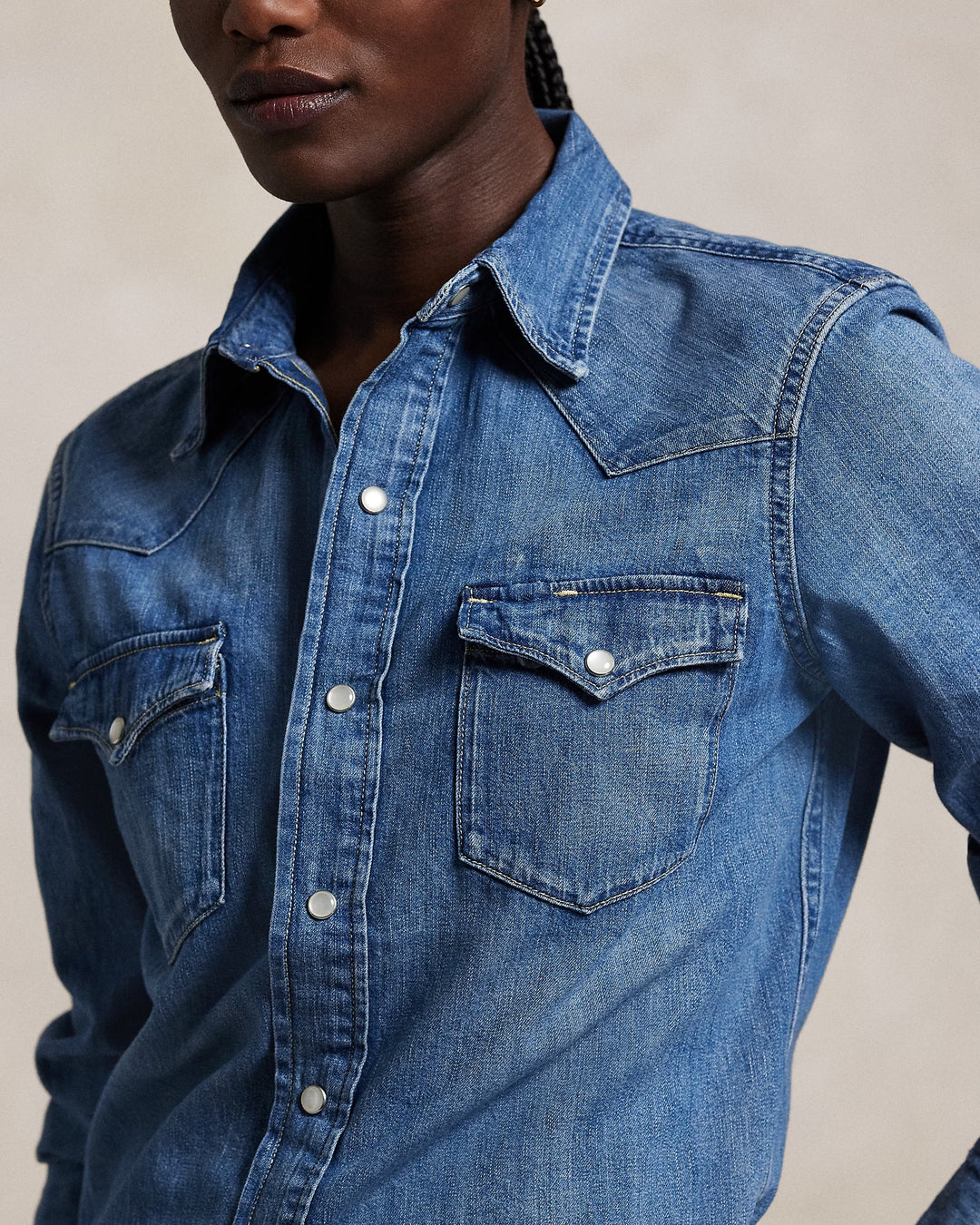 Ralph Lauren Denim Western Shirt