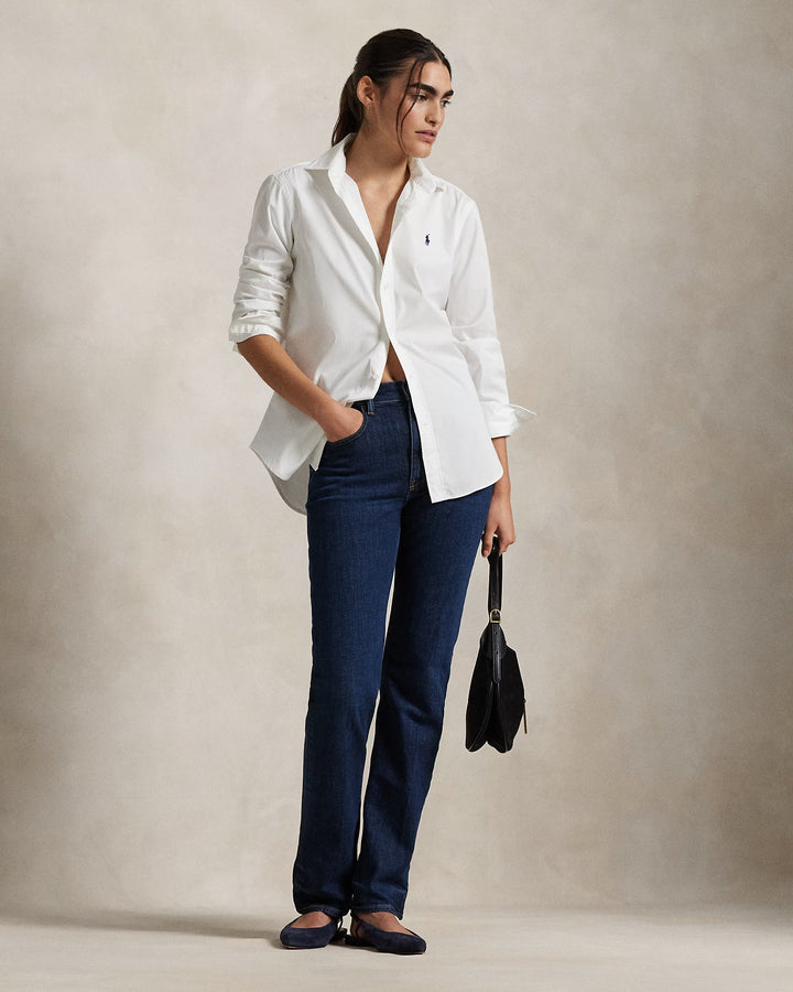 Ralph Lauren High-Rise Straight Jean