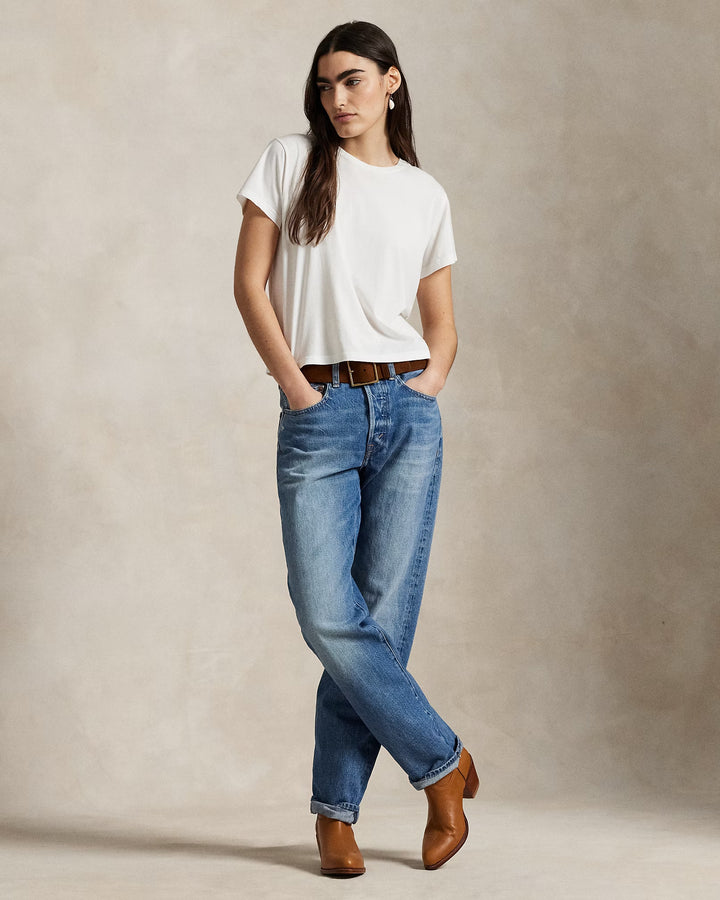 Ralph Lauren High-Rise Relaxed Straight Jean
