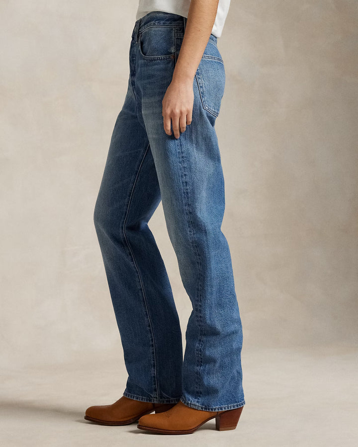 Ralph Lauren High-Rise Relaxed Straight Jean