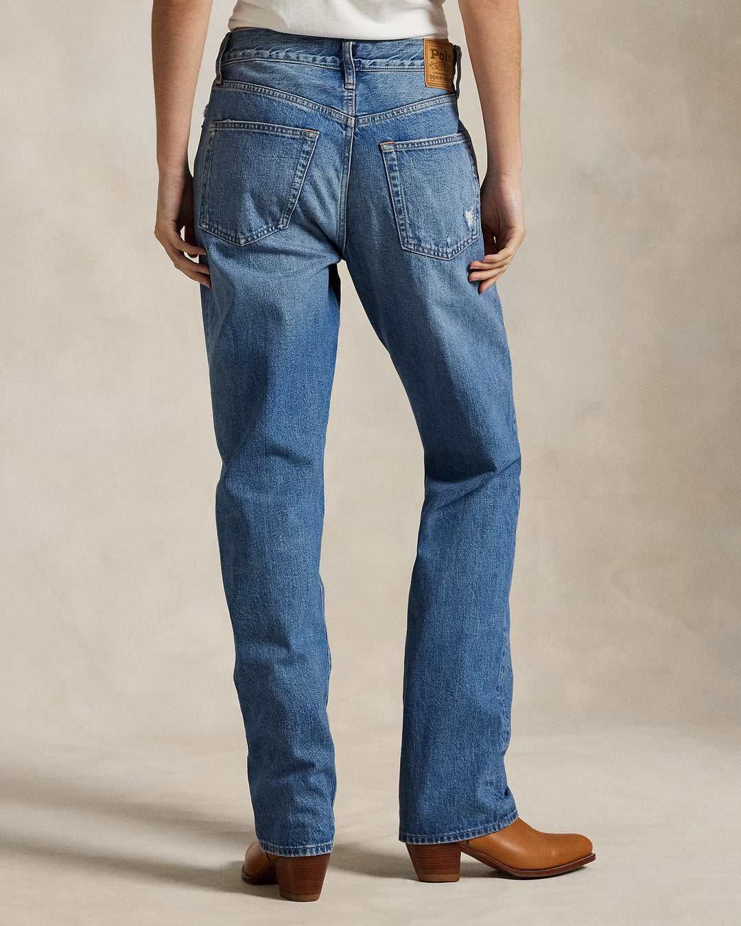 Ralph Lauren High-Rise Relaxed Straight Jean