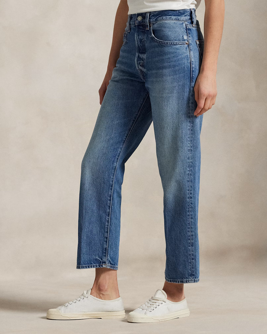 Ralph Lauren Relaxed Straight Crop Jean