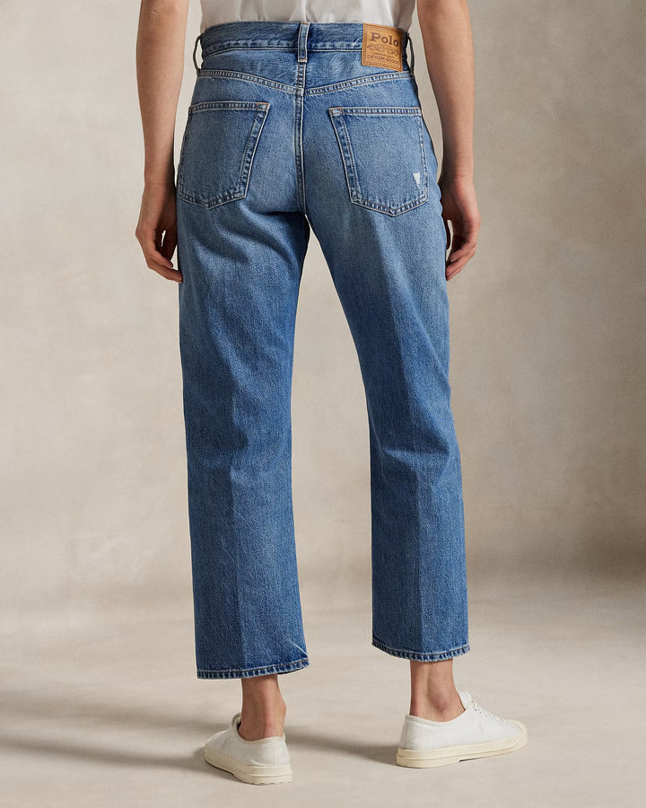 Ralph Lauren Relaxed Straight Crop Jean