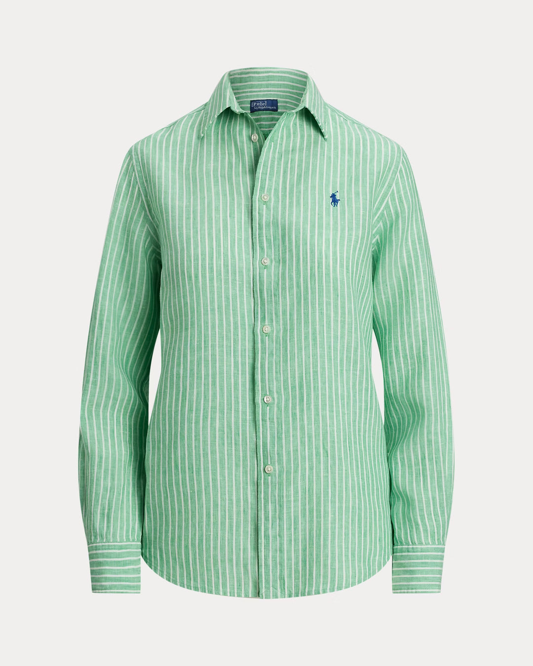 Ralph Lauren Classic Fit Striped Linen Shirt