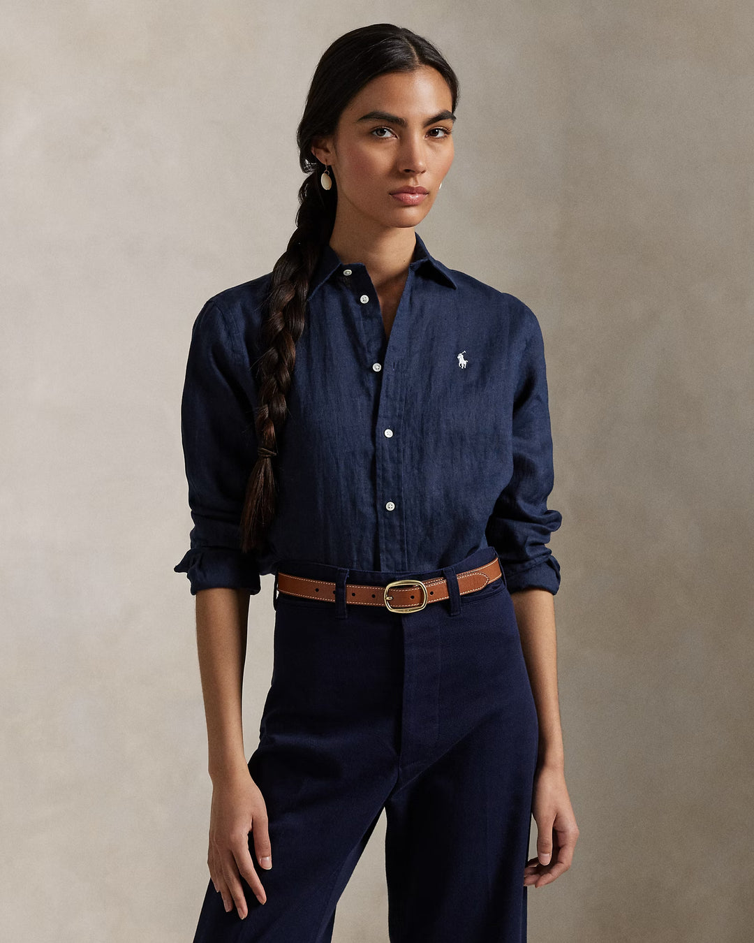 Ralph Lauren Classic Fit Linen Shirt Save your Wishlist
