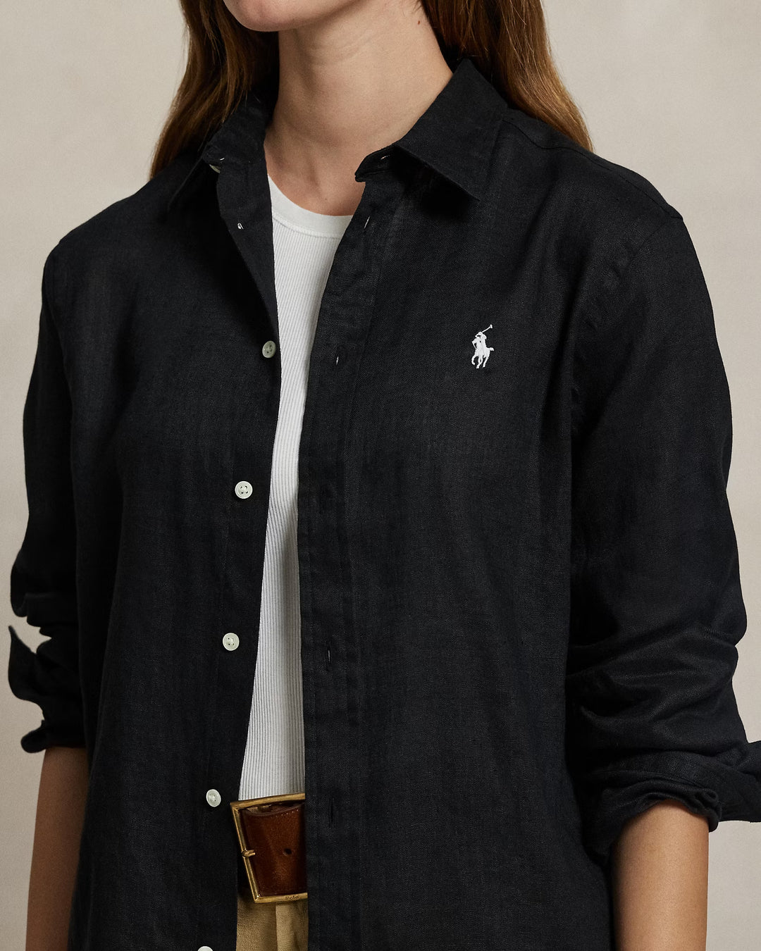 Ralph Lauren Classic Fit Linen Shirt Save your Wishlist