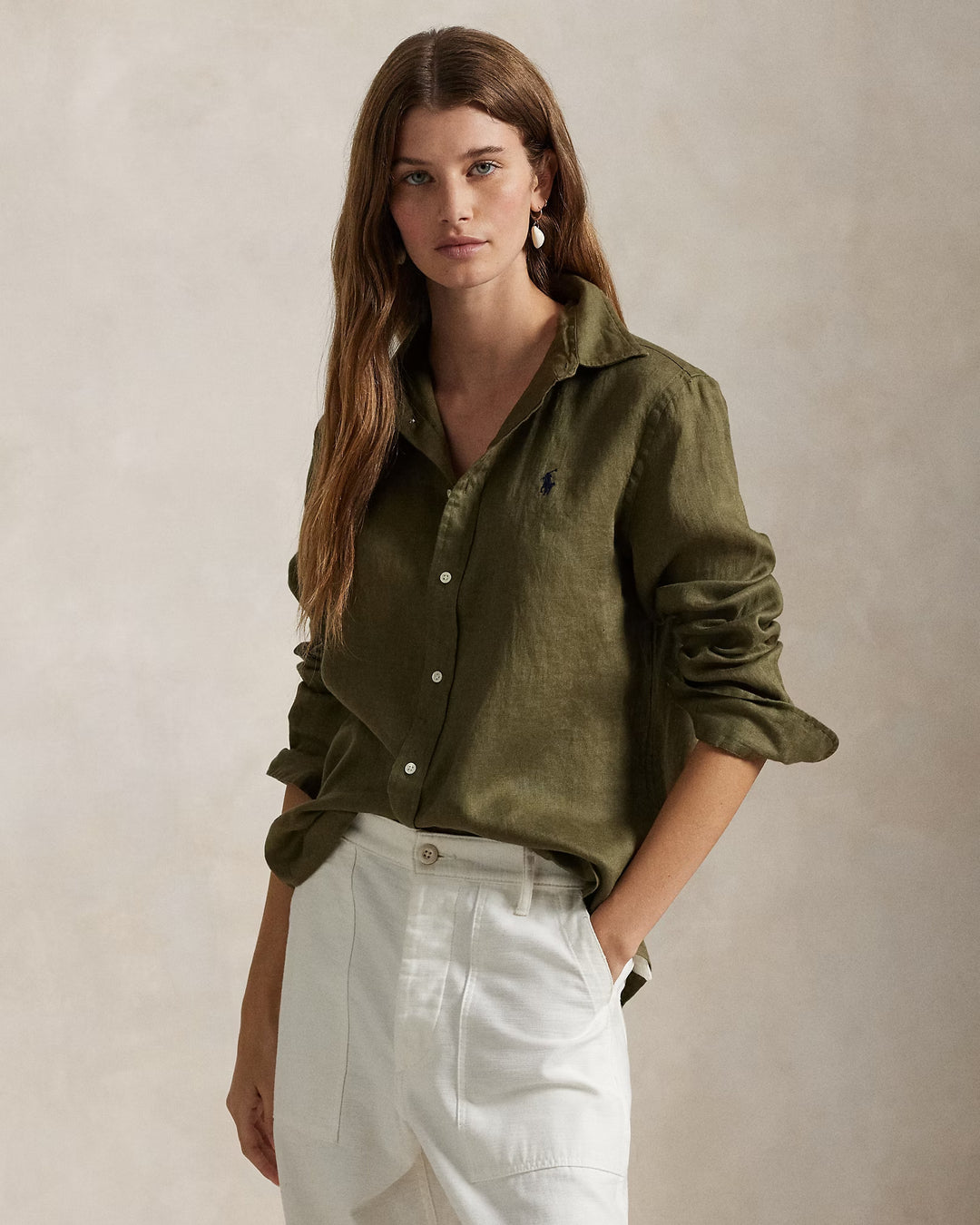 Ralph Lauren Classic Fit Linen Shirt
