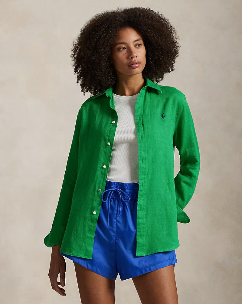 Ralph Lauren Classic Fit Linen Shirt Save your Wishlist