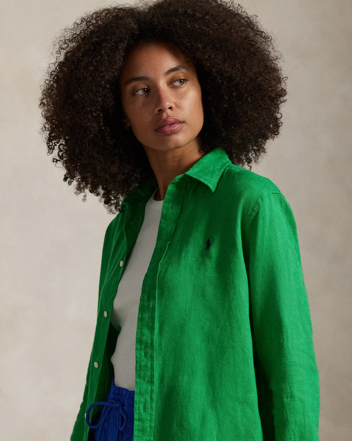 Ralph Lauren Classic Fit Linen Shirt Save your Wishlist