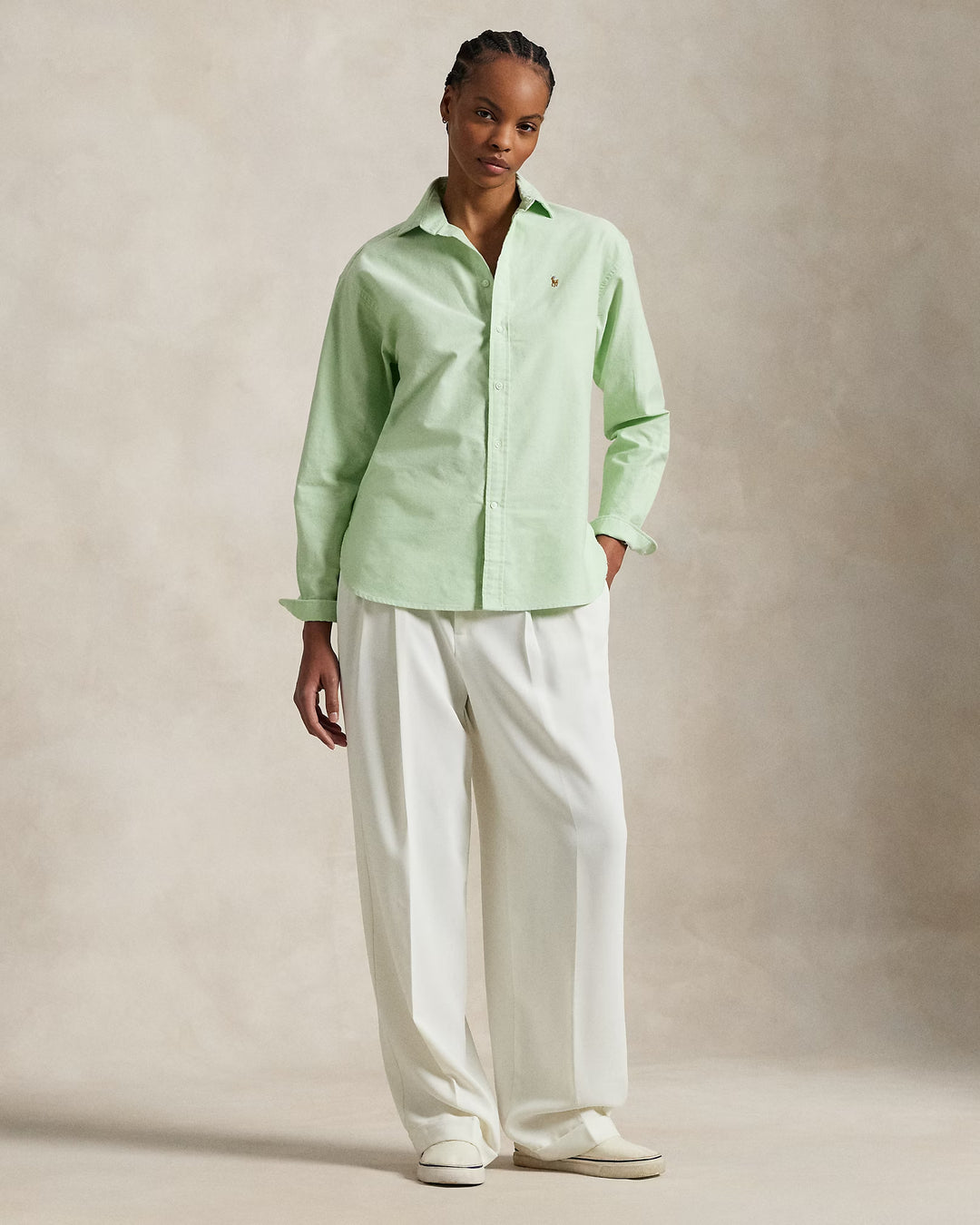 Ralph Lauren Relaxed Fit Cotton Oxford Shirt Save your Wishlist