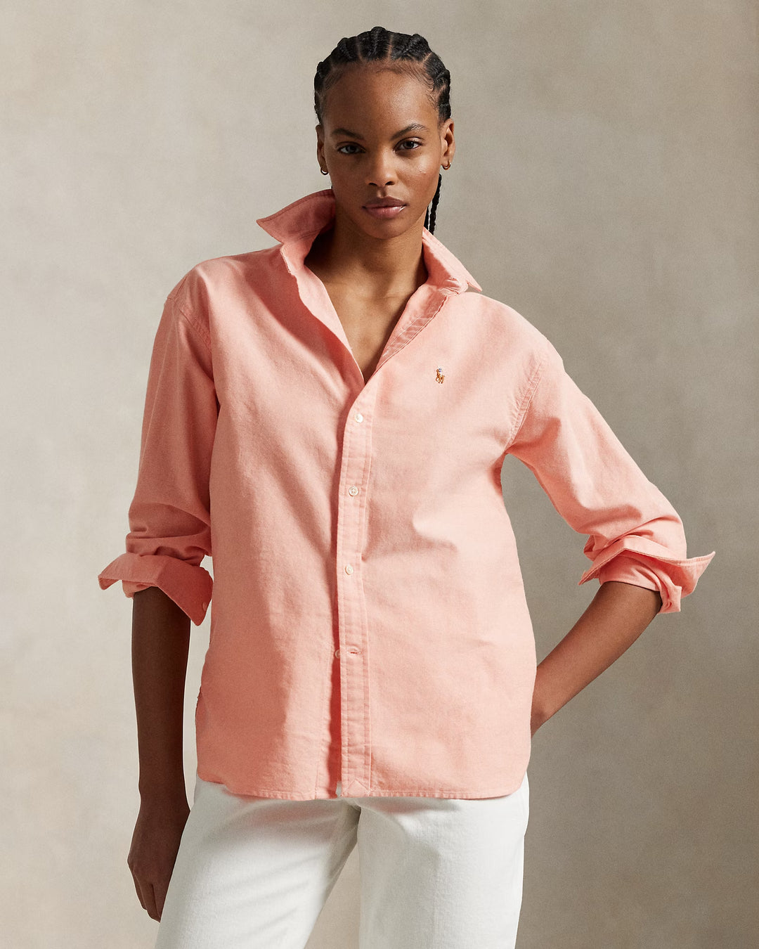 Ralph Lauren Relaxed Fit Cotton Oxford Shirt Save your Wishlist