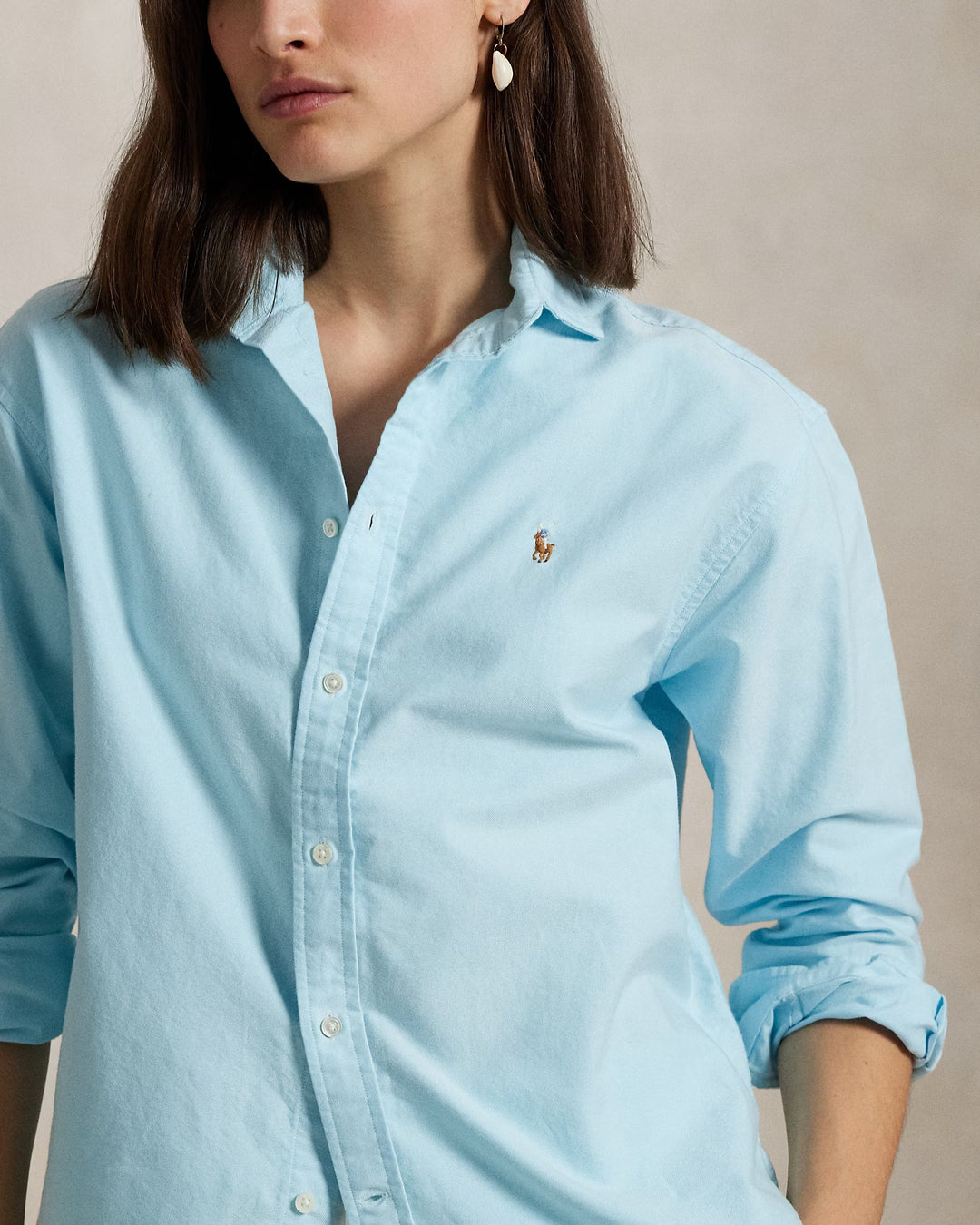 Ralph Lauren Relaxed Fit Cotton Oxford Shirt Save your Wishlist