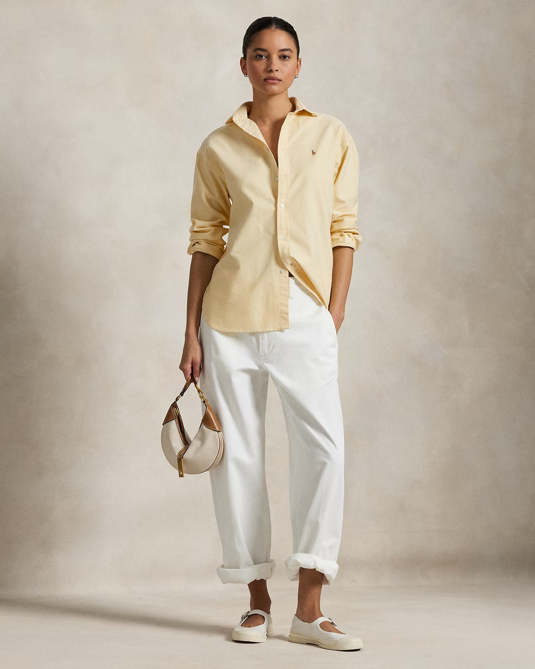Ralph Lauren Relaxed Fit Cotton Oxford Shirt Save your Wishlist