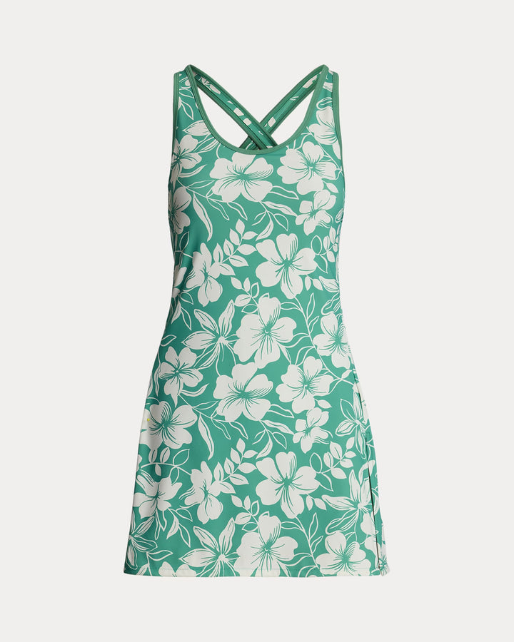 Ralph Lauren Floral Crisscross Interlock Dress