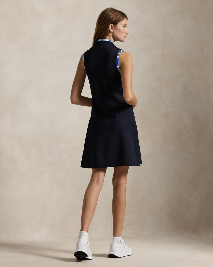 Ralph Lauren Stretch Piqué Sleeveless Dress
