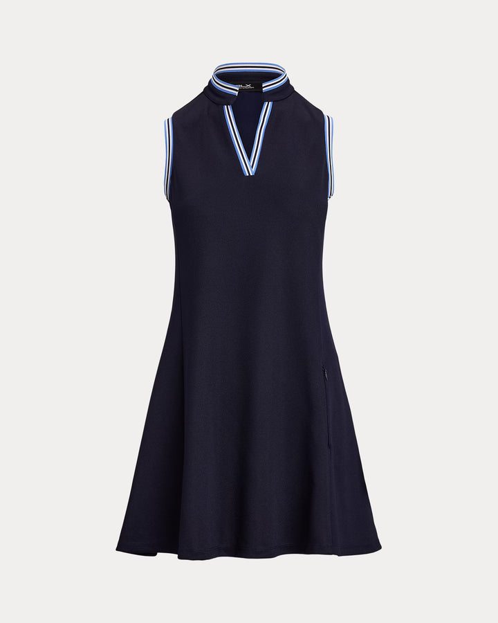 Ralph Lauren Stretch Piqué Sleeveless Dress