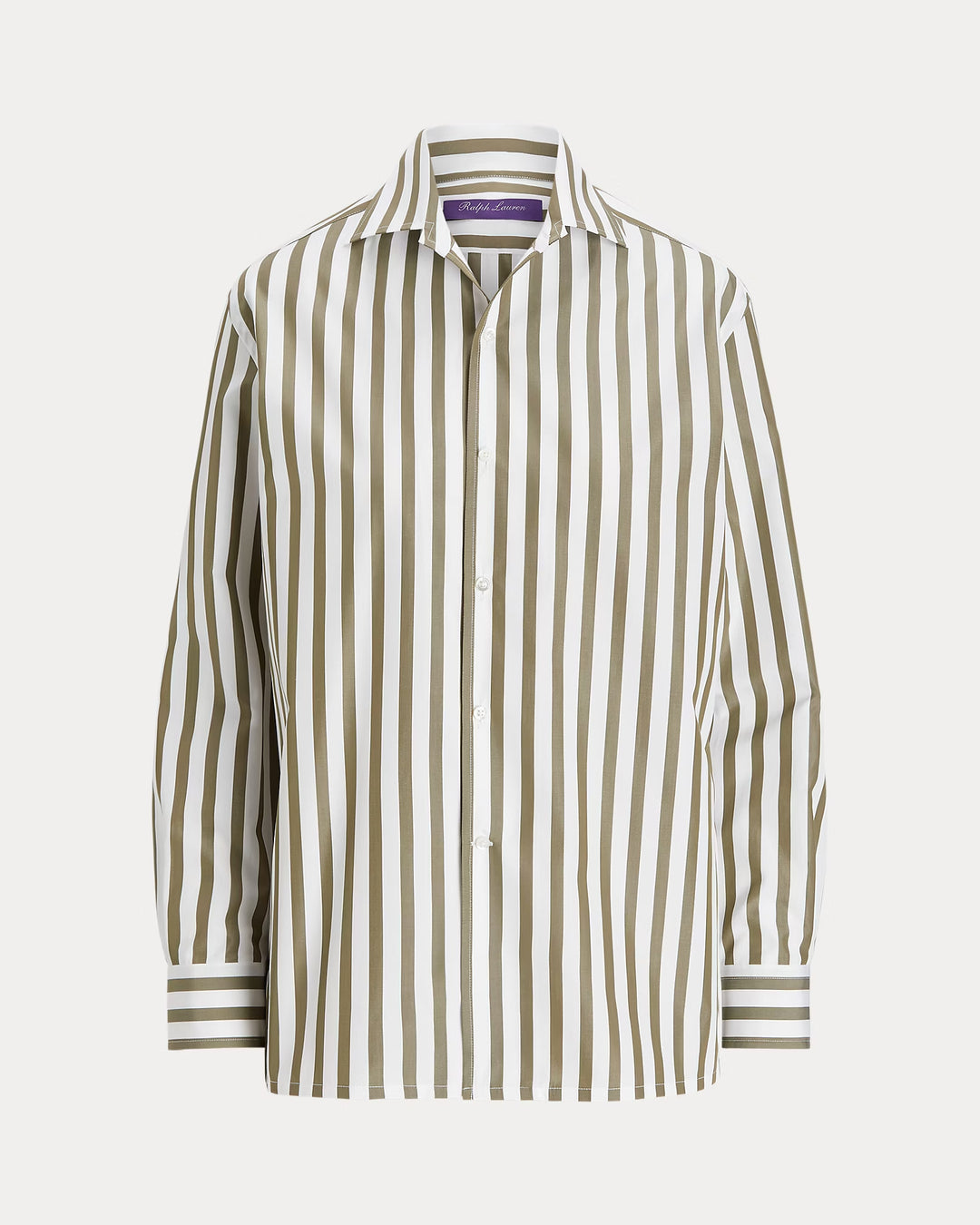 Ralph Lauren Capri Relaxed Fit Striped Cotton Shirt