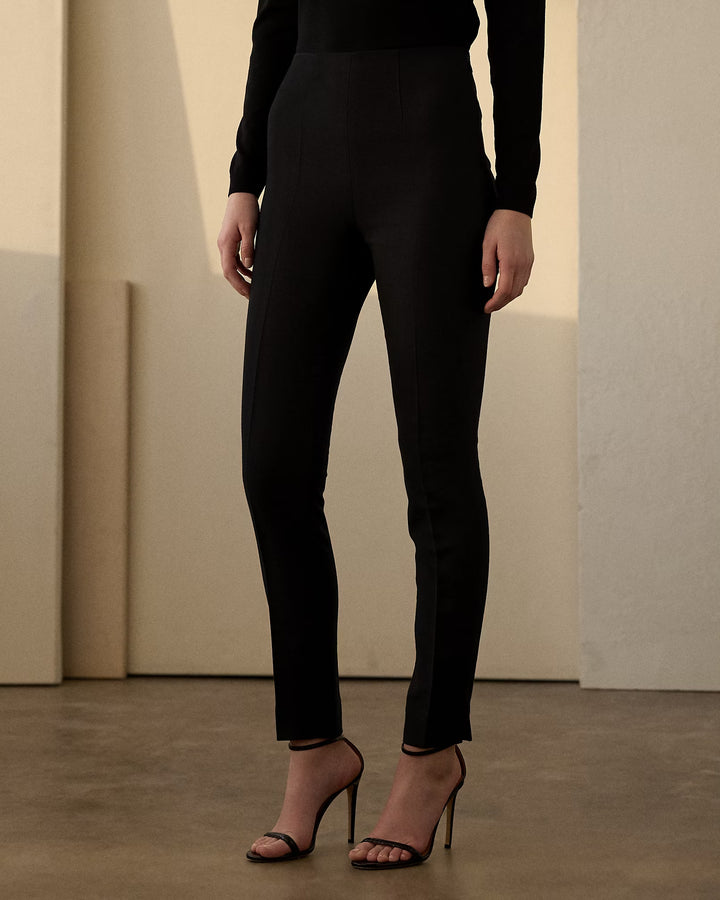 Ralph Lauren Bobbie Wool-Blend Pant