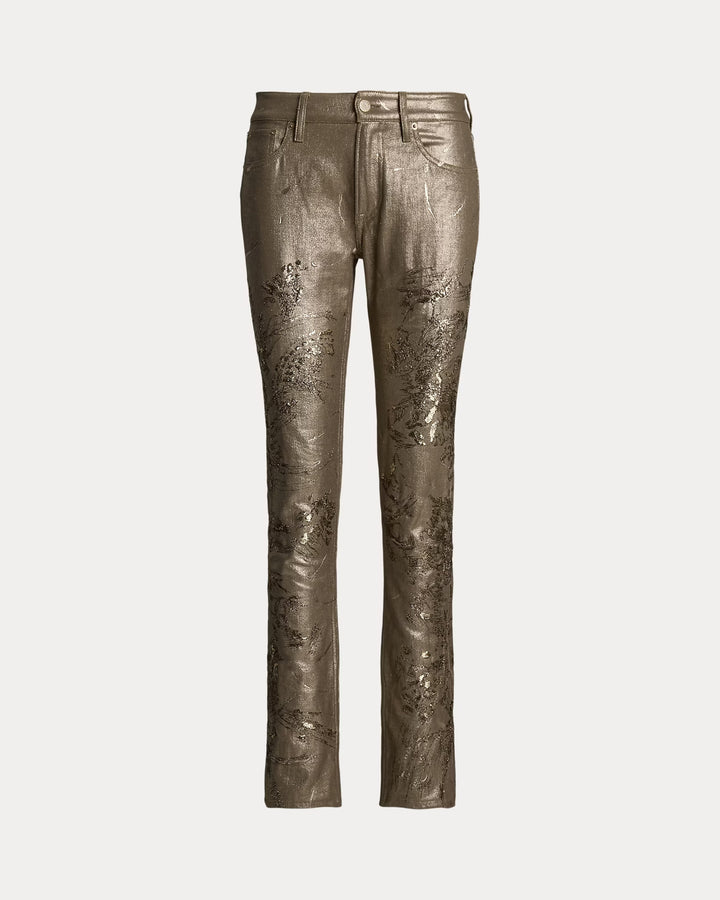 Ralph Lauren Embellished 160 Slim Denim Jean