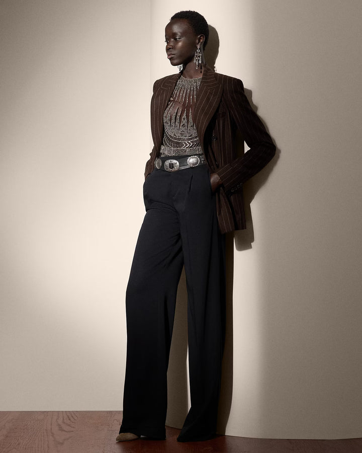 Ralph Lauren Tabetha Embellished Sleeveless Blouse