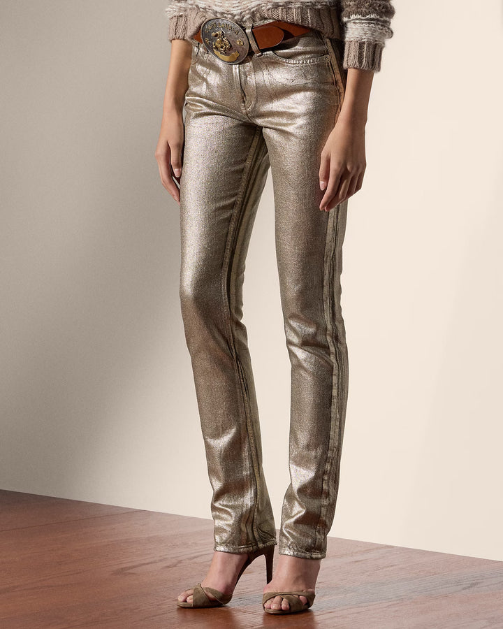 Ralph Lauren Coated 160 Slim Denim Jean