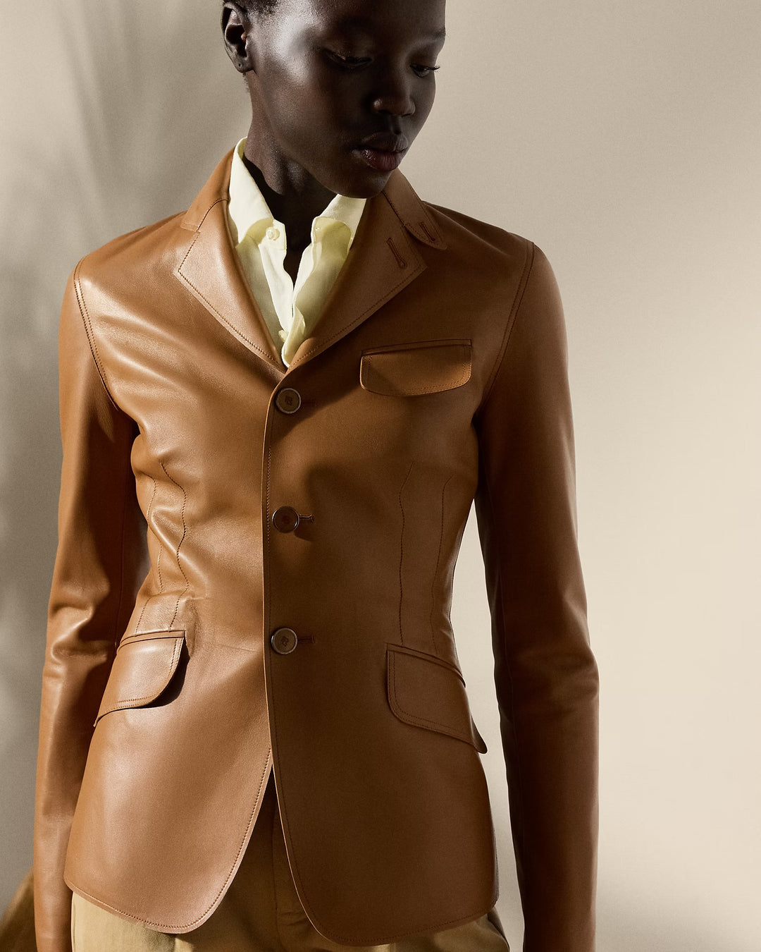 Ralph Lauren Hollis Lambskin Jacket