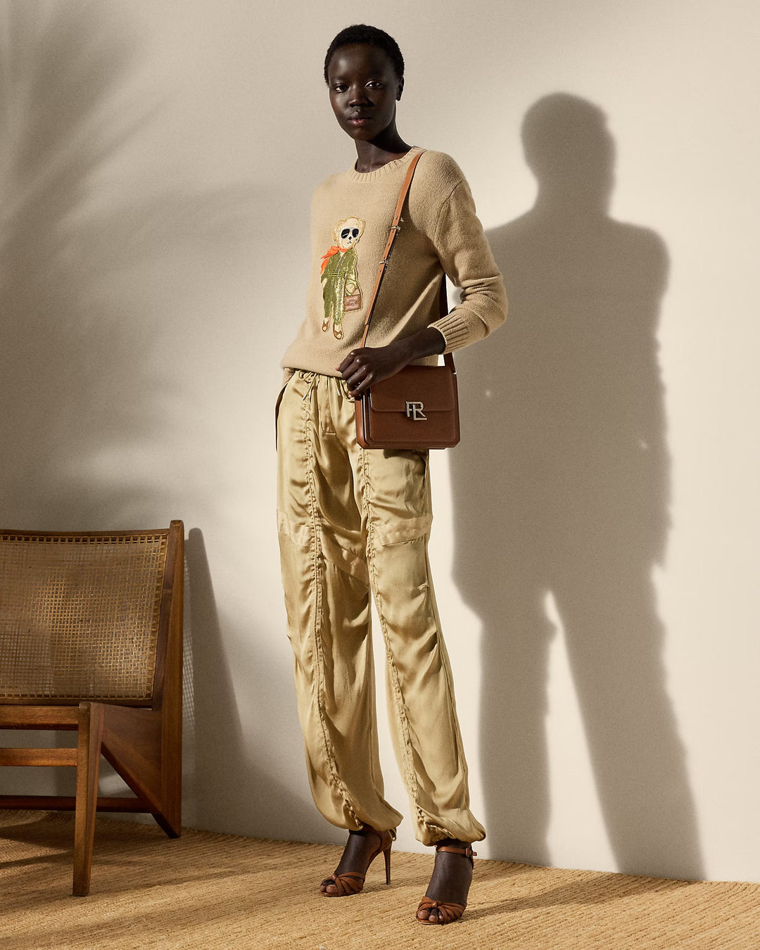 Ralph Lauren Killian Silk Charmeuse Pant