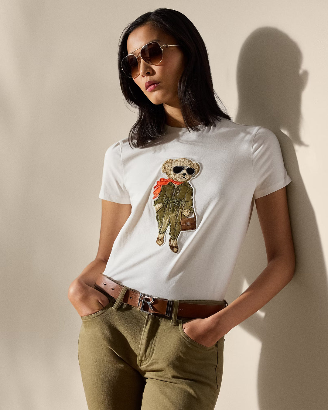 Ralph Lauren Aviator Polo Bear Cotton Tee