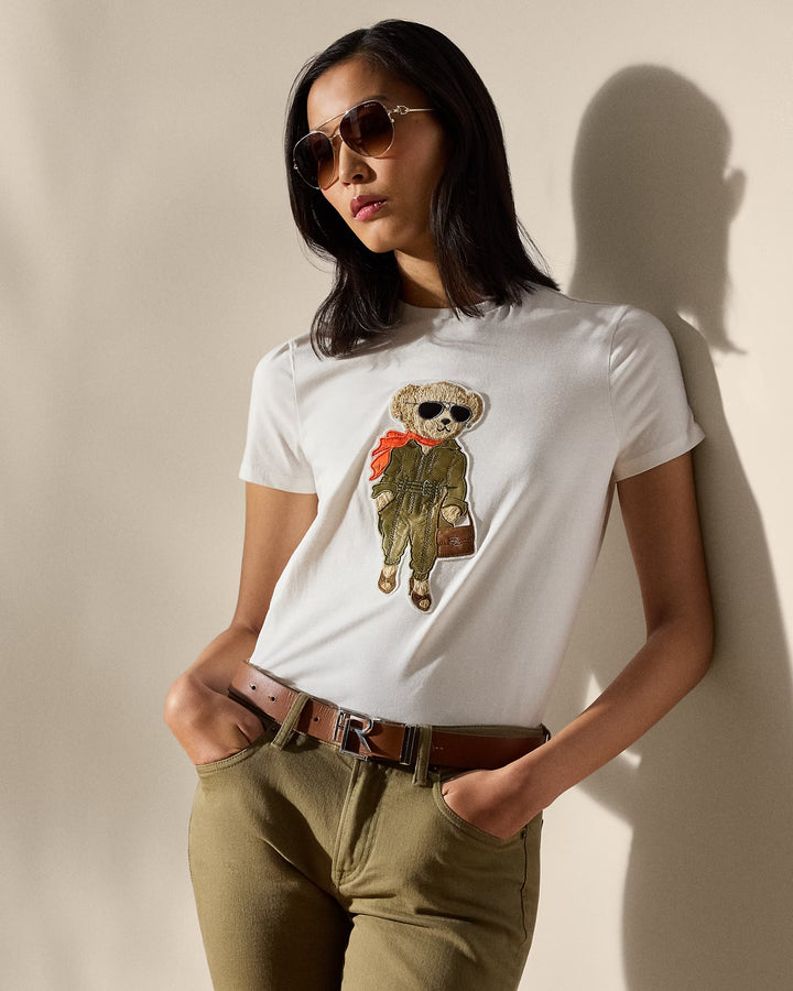 Ralph Lauren Aviator Polo Bear Cotton Tee
