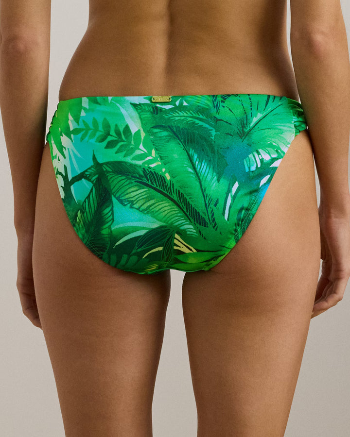 Ralph Lauren Print Side-Twist Hipster Bikini Bottom