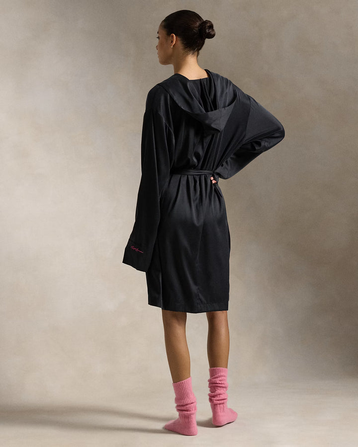 Ralph Lauren Pink Pony Silk Robe