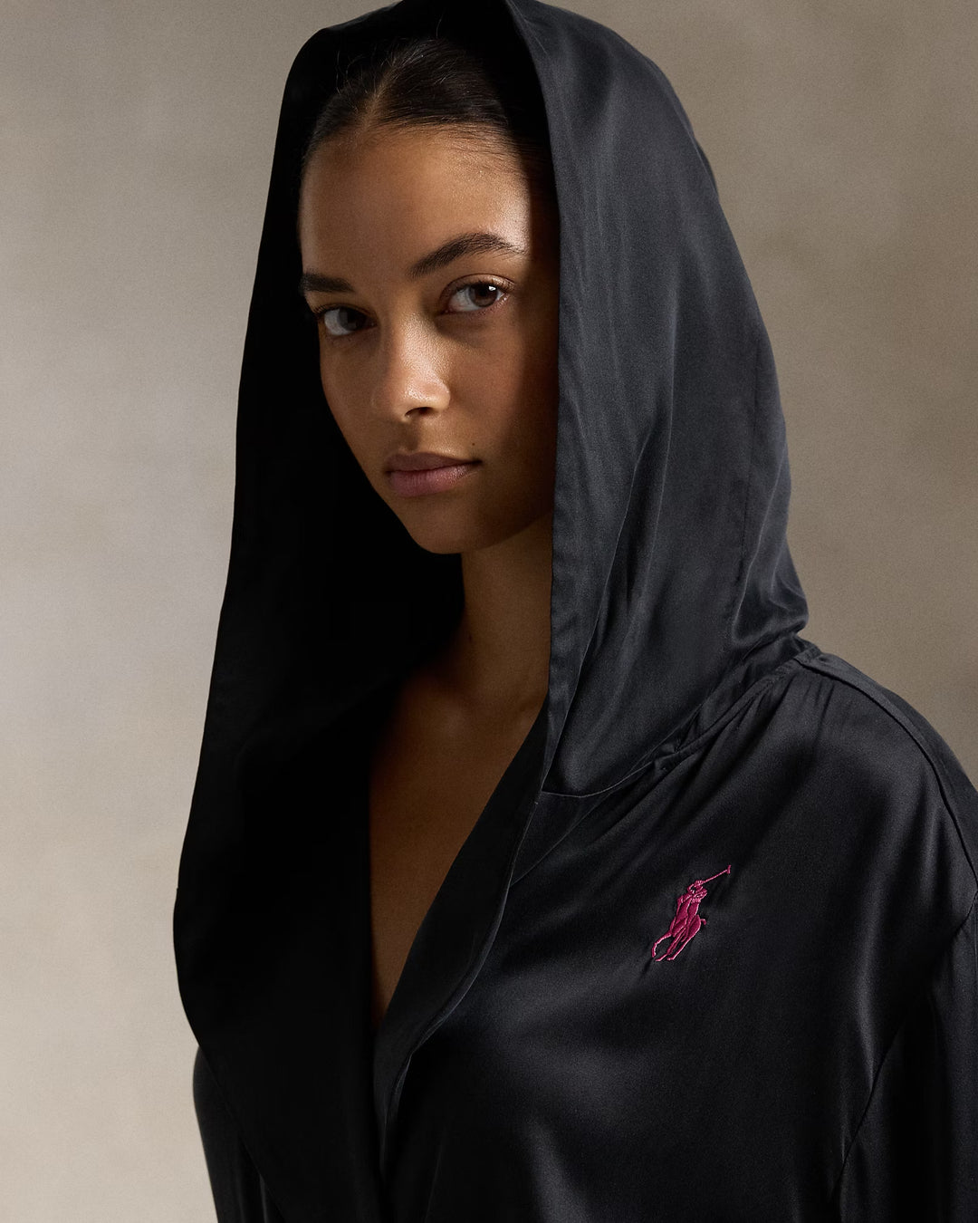 Ralph Lauren Pink Pony Silk Robe