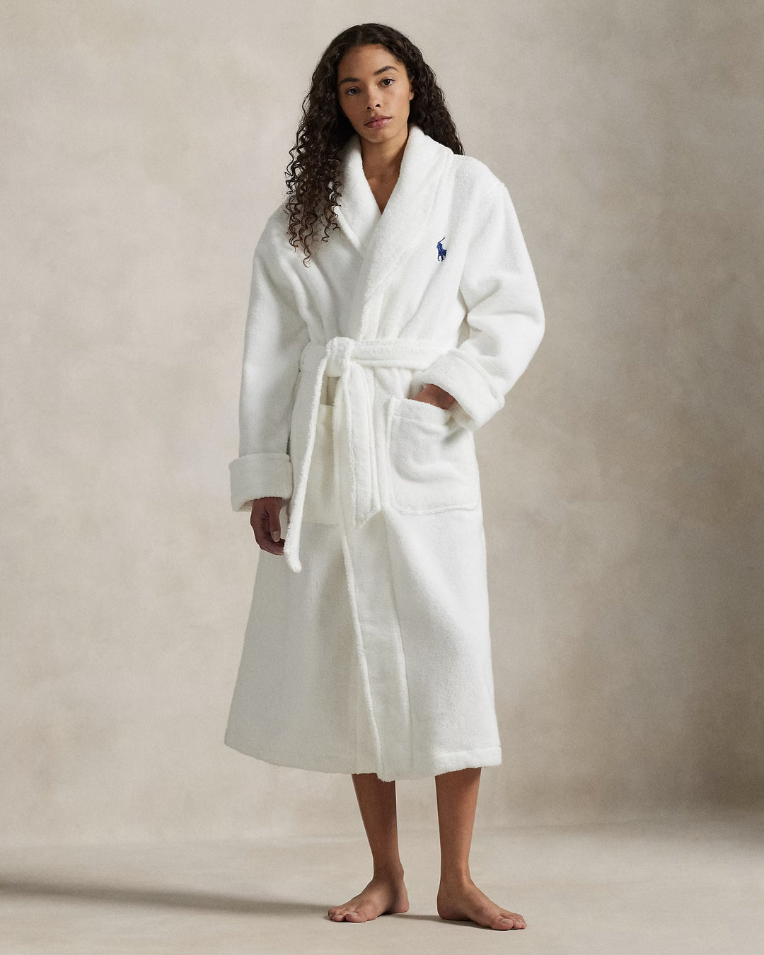 Ralph Lauren Polo Bear Cotton Terry Robe