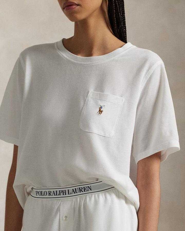 Ralph Lauren Knit Tee & Boxer Short Pajama Set