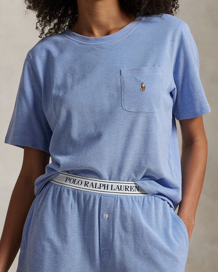 Ralph Lauren Knit Tee & Boxer Short Pajama Set
