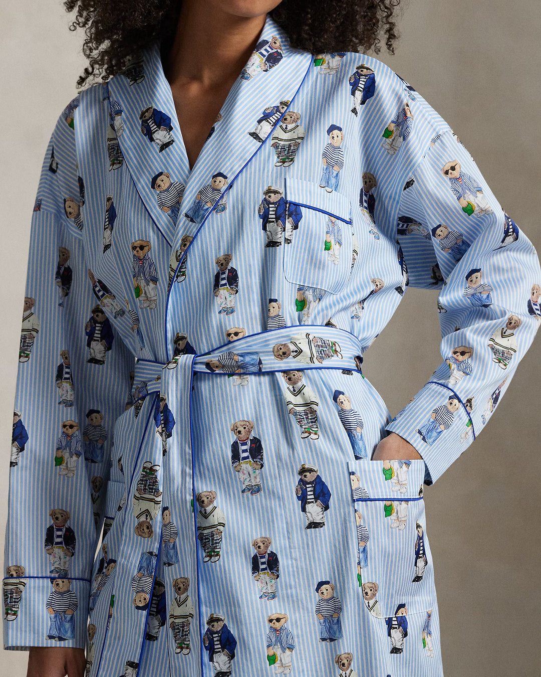Ralph Lauren Polo Bear Cotton Robe