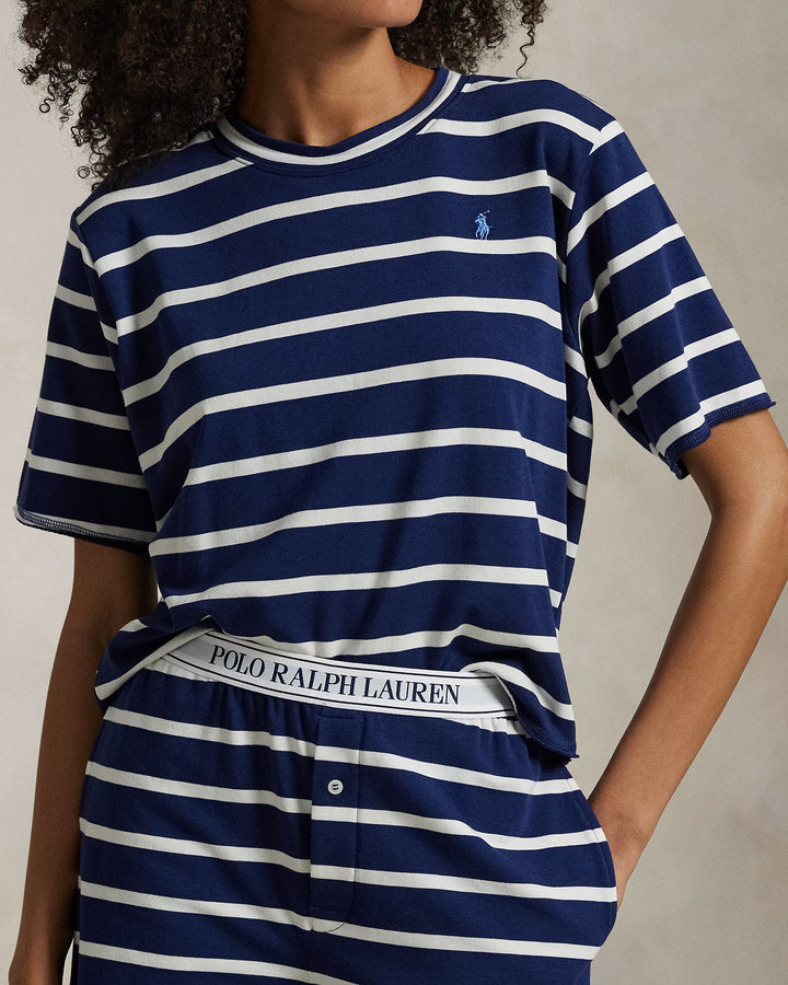 Ralph Lauren Striped Short-Sleeve Pajama Set