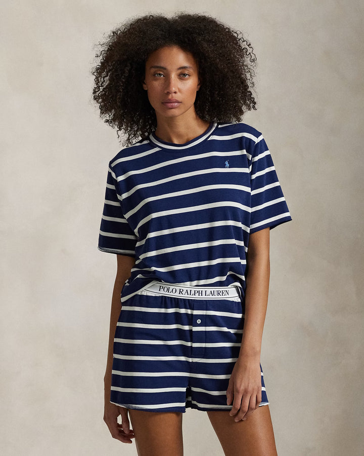 Ralph Lauren Striped Short-Sleeve Pajama Set