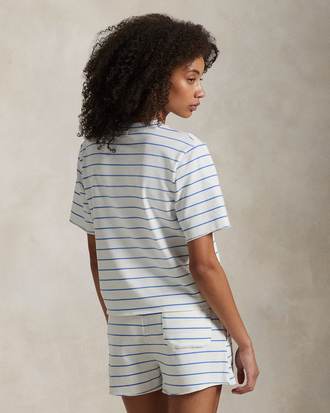 Ralph Lauren Striped Short-Sleeve Pajama Set