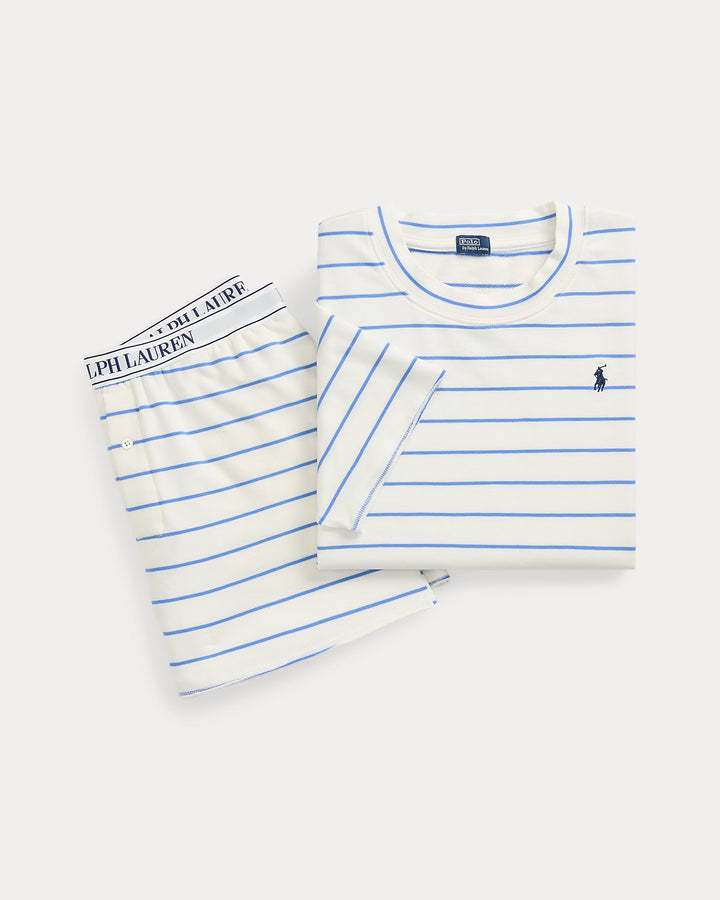 Ralph Lauren Striped Short-Sleeve Pajama Set