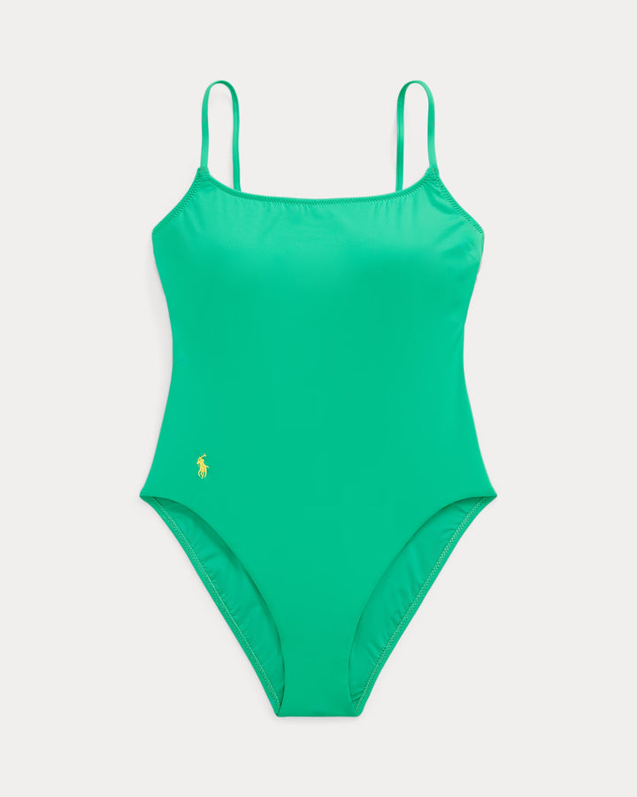 Ralph Lauren Scoopback One-Piece Swimsuit