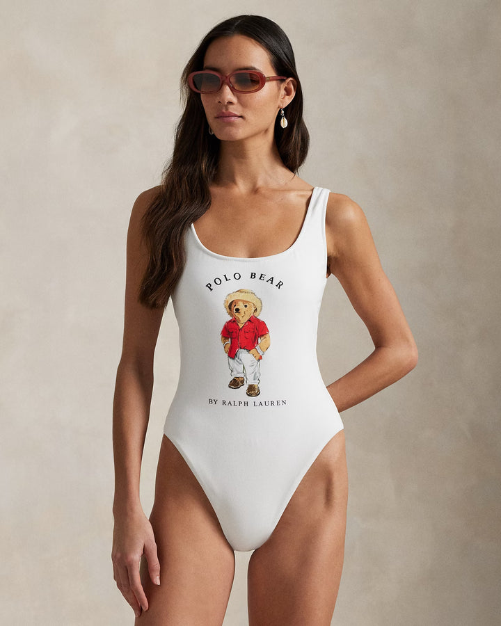 Ralph Lauren Polo Bear One-Piece Swimsuit