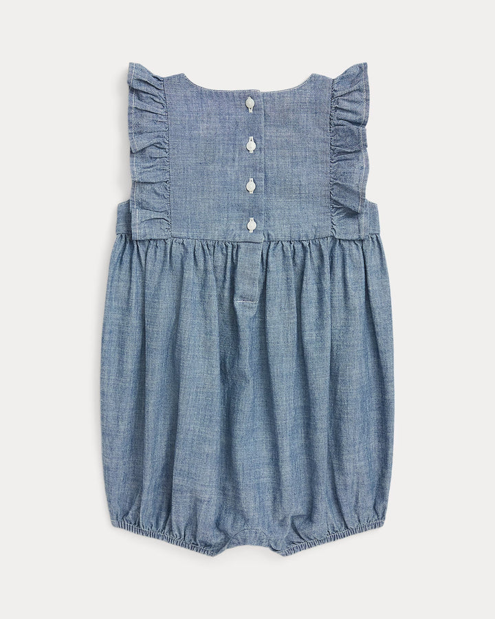 Ralph Lauren Indigo Chambray Bubble Shortall