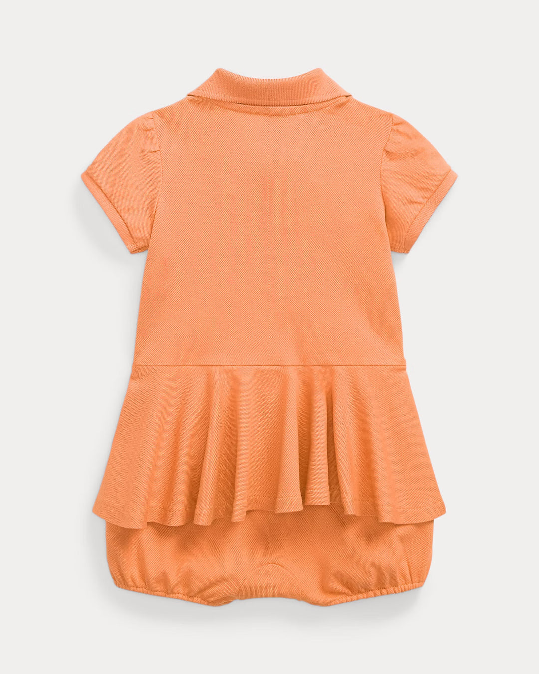 Ralph Lauren Stretch Mesh Peplum Polo Shortall