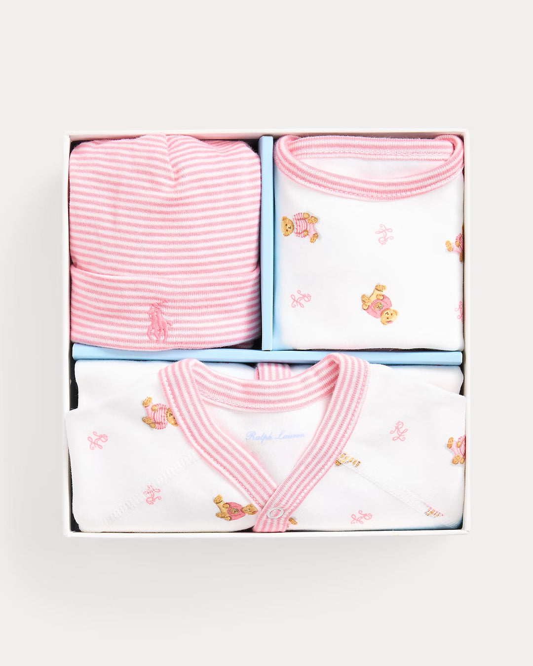 Ralph Lauren Polo Bear Cotton 3-Piece Gift Set