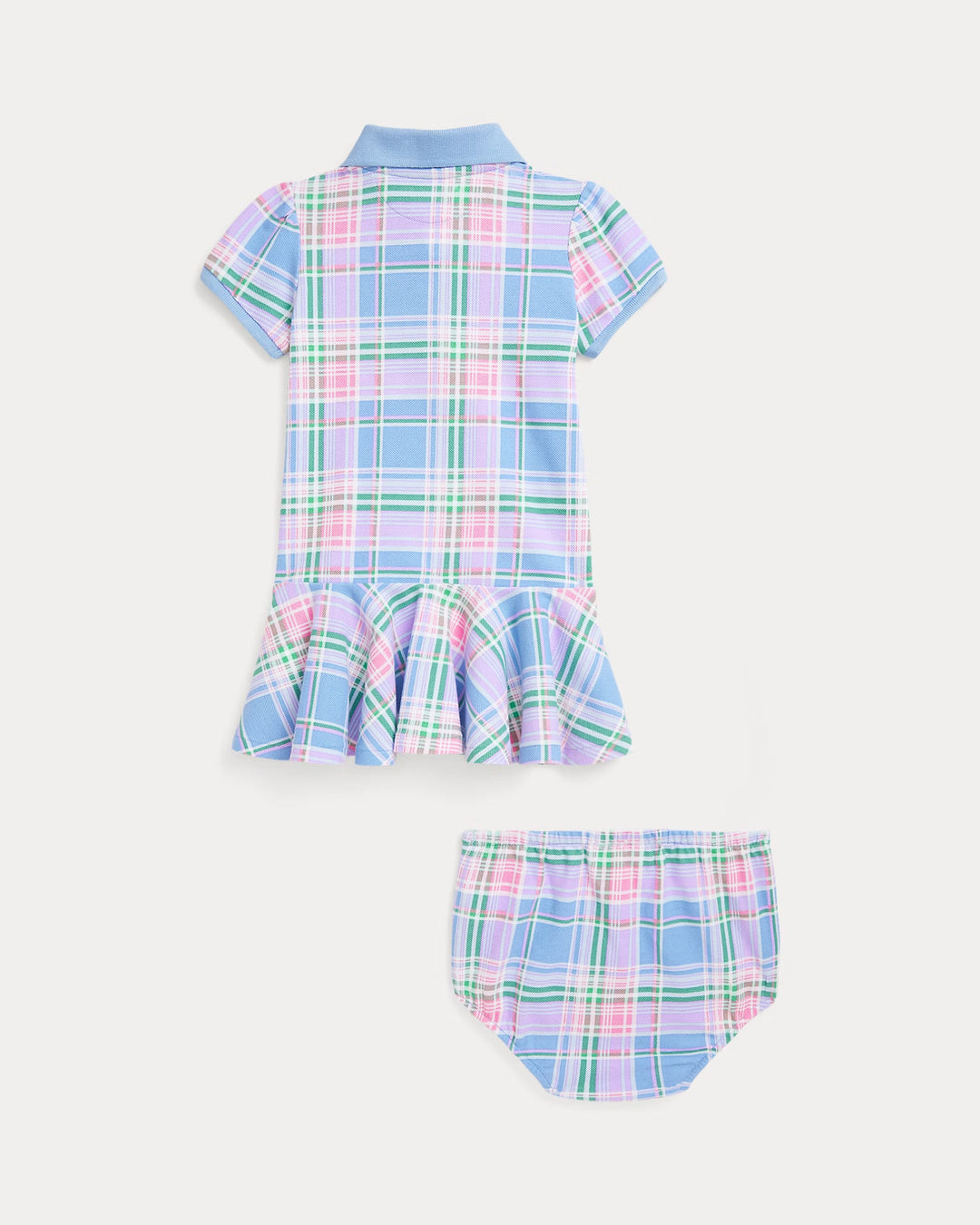 Ralph Lauren Plaid Mesh Polo Dress & Bloomer