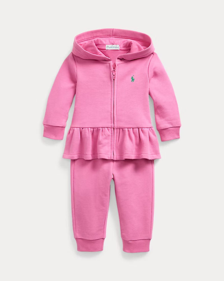 Ralph Lauren French Terry Full-Zip Hoodie & Pant Set