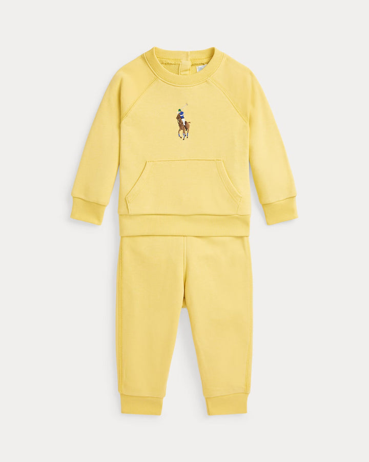 Ralph Lauren Big Pony Terry Sweatshirt & Pant Set